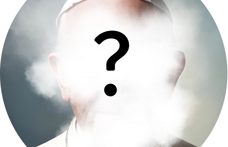 Der Papst / Ich selbst Ein umwölkter Papst