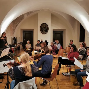 im Pfarrsaal